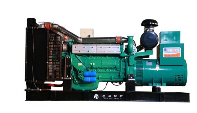 中原上柴500kw大型柴油发电机组