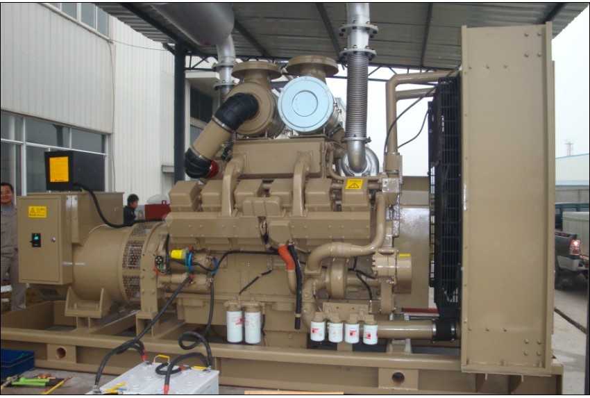 中原应急800kw康明斯高压系列柴油发电机组